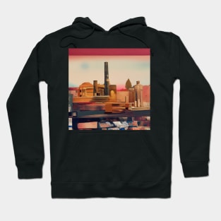 Memories of Pompeii Collage Hoodie